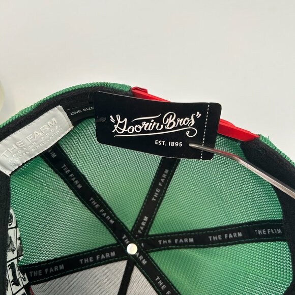 The Farm Hat Men Snap Back Naughty Spell Out List Dog Santa Fluffy Hype Core Cap - Picture 12 of 16